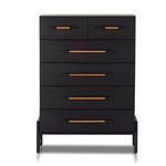 Product Image 13 for Rosedale 6-Drawer Tall Oak Dresser - Ebony Oak Veneer from Four Hands