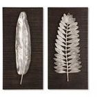 Product Image 2 for Uttermost Silver Leaves Wall Art from Uttermost