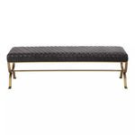 Product Image 2 for Teatro Bench Antique Black from Moe's