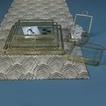 Product Image 2 for Monroe Flat Square Box   Brass from Homart