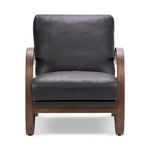 Product Image 16 for Paxon Brickhouse Black Leather Chair from Four Hands