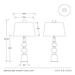 Product Image 11 for Minaret Table Lamp from Arteriors