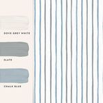 Product Image 4 for Laura Ashley Painterly Stripe Blue Removable Wallpaper from Graham & Brown