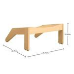 Product Image 6 for Ashland Natural N-dura Adirondack Ottoman from Summer Classics