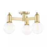 Product Image 1 for Bryce 3 Light Semi Flush from Mitzi