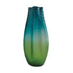Product Image 1 for Large Faceted Amorphous Glass Vase from Elk Home