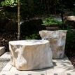 Product Image 1 for Log Side Table, Roman Stone from Phillips Collection