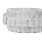 Product Image 3 for Oval Marble Tray With Carved Edges from Worlds Away