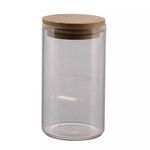 Product Image 1 for Finn Canister - Glass with Wood Lid from Homart