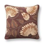 Product Image 1 for Folly Linen Fabric Hand Embroidered Throw Pillow from Classic Home