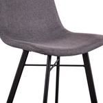 Product Image 3 for Posey Dark Gray Counter Chairs, Set Of 2 from World Interiors