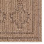 Product Image 4 for Adrar Indoor / Outdoor Tribal Brown / Black Rug 3' x 8' from Jaipur 
