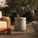 Product Image 10 for Higgins Outdoor Round Propane Enclosure from Four Hands