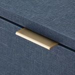 Product Image 6 for Cubik 2-Drawer Blue Side Table from Villa & House