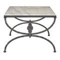 Product Image 5 for Agora White Travertine Cocktail Table from Currey & Company