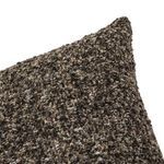 Top corner close-up of Callum Pillow emphasizing thicker boucle yarns and texture