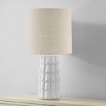 Product Image 9 for Maisie Ruffled Ceramic Table Lamp from Mitzi