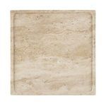 Product Image 1 for Boyles Travertine Accent Table from Currey & Company