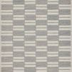 Bradley Ivory / Grey Rug with hand-tufted two-toned striped pattern and alternating high-low wool pile
