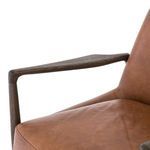 Product Image 23 for Braden Wood-Framed Brown Leather Accent Chair from Four Hands