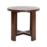 Straight-on view of side table without dimension lines