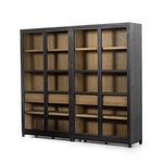 Product Image 12 for Millie Matte Black Wood Double Cabinet from Four Hands