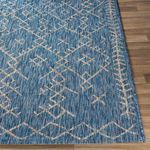 Product Image 5 for Eagean Dark Blue / Light Gray Indoor / Outdoor Rug from Surya
