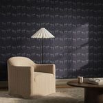 Product Image 2 for Burros Charcoal Wallpaper by Paul Meyer from Four Hands