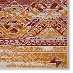 Product Image 5 for Nikki Chu By  Sax Indoor / Outdoor Tribal Pink / Orange Area Rug from Jaipur 