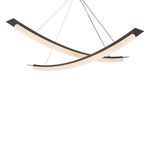 Product Image 1 for Kaguya Black Brass Chandelier from Sonneman