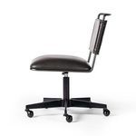Product Image 21 for Wharton Upholstered Matte Black Iron Desk Chair from Four Hands