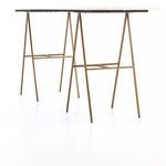 Product Image 5 for Eden Desk - Polished White Marble from Four Hands