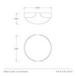 Product Image 7 for Elara Flush Mount from Arteriors