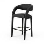 Product Image 1 for Hawkins Charcoal Fiqa Boucle Bar Stool from Four Hands