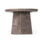 Product Image 6 for Zane Warm Grey Marble End Table from Four Hands