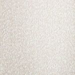 Macro view of white boucle upholstery showing tightly woven looped fabric texture