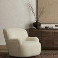 Product Image 16 for Kadon Upholstered Natural Swivel Chair from Four Hands
