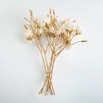 Product Image 2 for Gilded Magnolia Stems, Set of 6 from Napa Home And Garden
