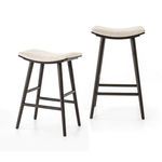 Comparison of Union Bar Stool and Union Counter Stool side by side showing height difference