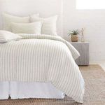 Product Image 3 for Blake Striped Linen Standard Sham - Cream / Grey from Pom Pom at Home