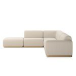 Product Image 3 for Dana Outdoor 4 Piece Sectional With Ottoman from Four Hands