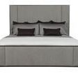 Product Image 3 for Linea Upholstered Cerused Charcoal Panel Bed from Bernhardt Furniture