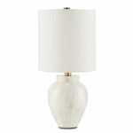 Product Image 2 for Osso Bone Round Table Lamp from Currey & Company