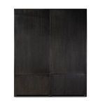 Product Image 15 for Admont Worn Black Veneer Traditional Double Bookcase with Ladder from Four Hands