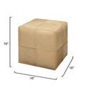 Product Image 3 for Small Hide Ottoman from Jamie Young