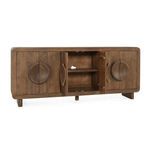 Product Image 3 for Vally 6-Door Natural Mango Wood Sideboard from Classic Home Furnishings
