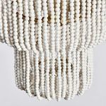 Product Image 6 for Amanda White Beaded Chandelier from Classic Home Furnishings