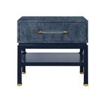 Product Image 1 for Estelle Navy Burl Wood Side Table from Worlds Away