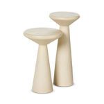 Product Image 2 for Ravine Parchment White Concrete Accent Tables, Set Of 2  from Four Hands