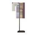 Side view of lamp with arm angled horizontally to the right